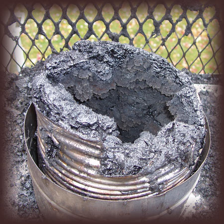 Corroded Chimney Cap